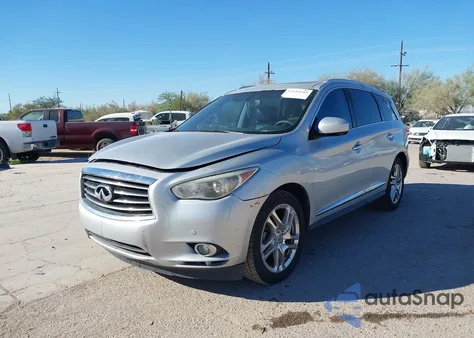 2013 Infiniti Jx35 z USA, uszkodzony, nr VIN 5N1AL0MM9DC302623